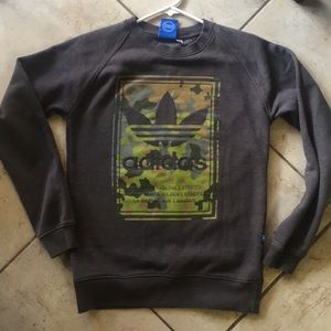 HTF Adidas Camo Sweatshirt